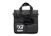 black chess bag small front pockets with handle white dgt logo